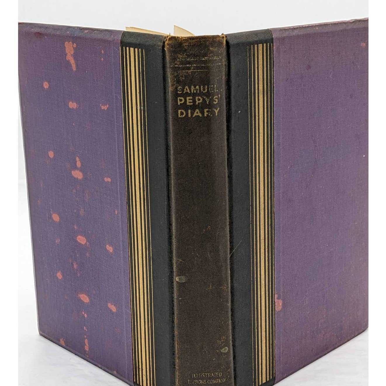 Samuel Pepys' Diary Royal Navy Member of Parliament Vintage Hardcover 1932