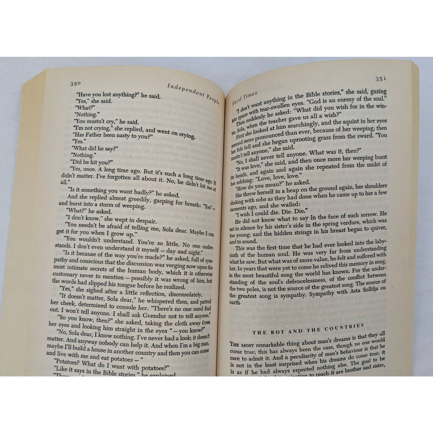 Independent People By Halldor Laxness Winner Of Nobel Prize Paperback