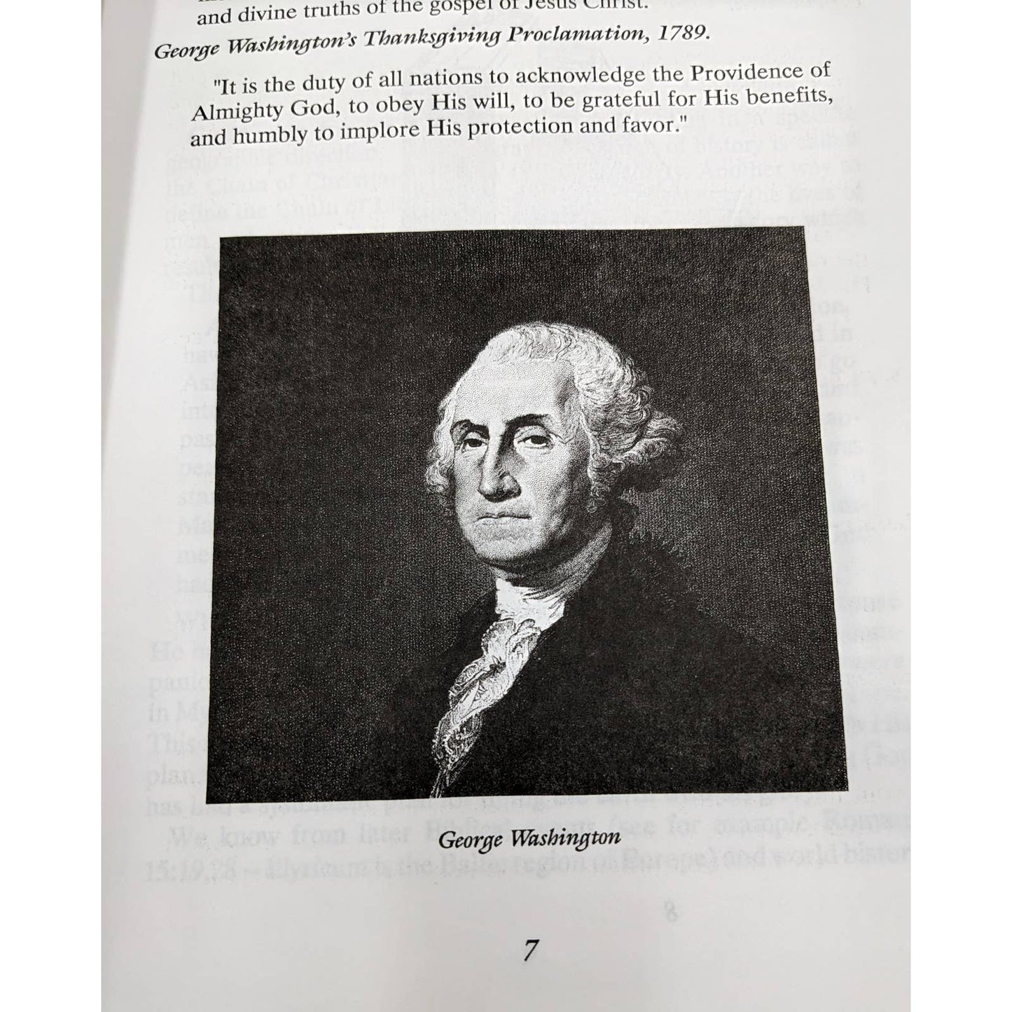 America Providential History Paperback Biblical Principle Education 1989