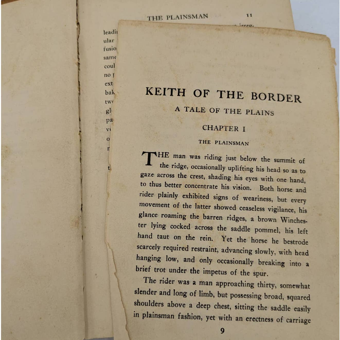 Keith Of The Border A Tale Of The Plains By Randall Parrish Antiquarian 1910