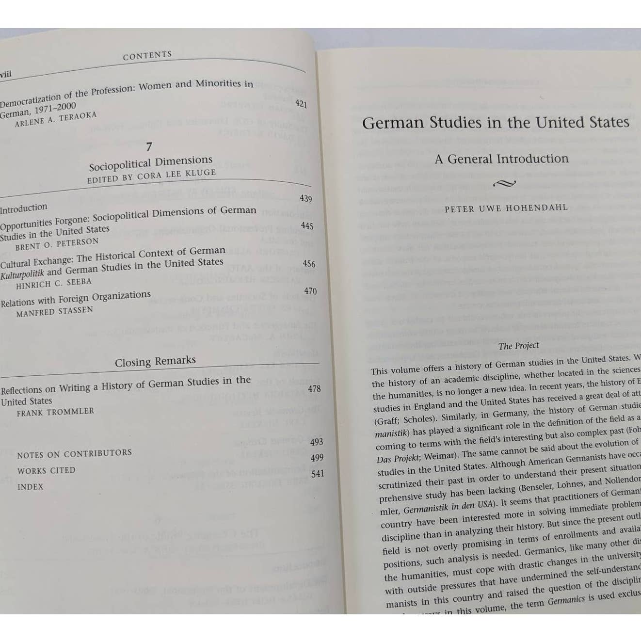 German Studies In The United States A Historical Handbook 2003 Book Vintage