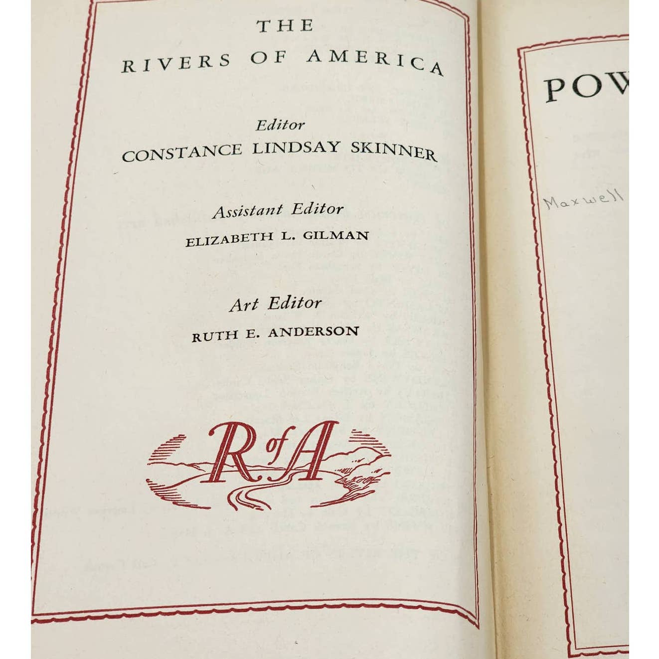 Powder River Let 'er Buck By Struthers Burt Rivers War Edition Book Vintage 1938