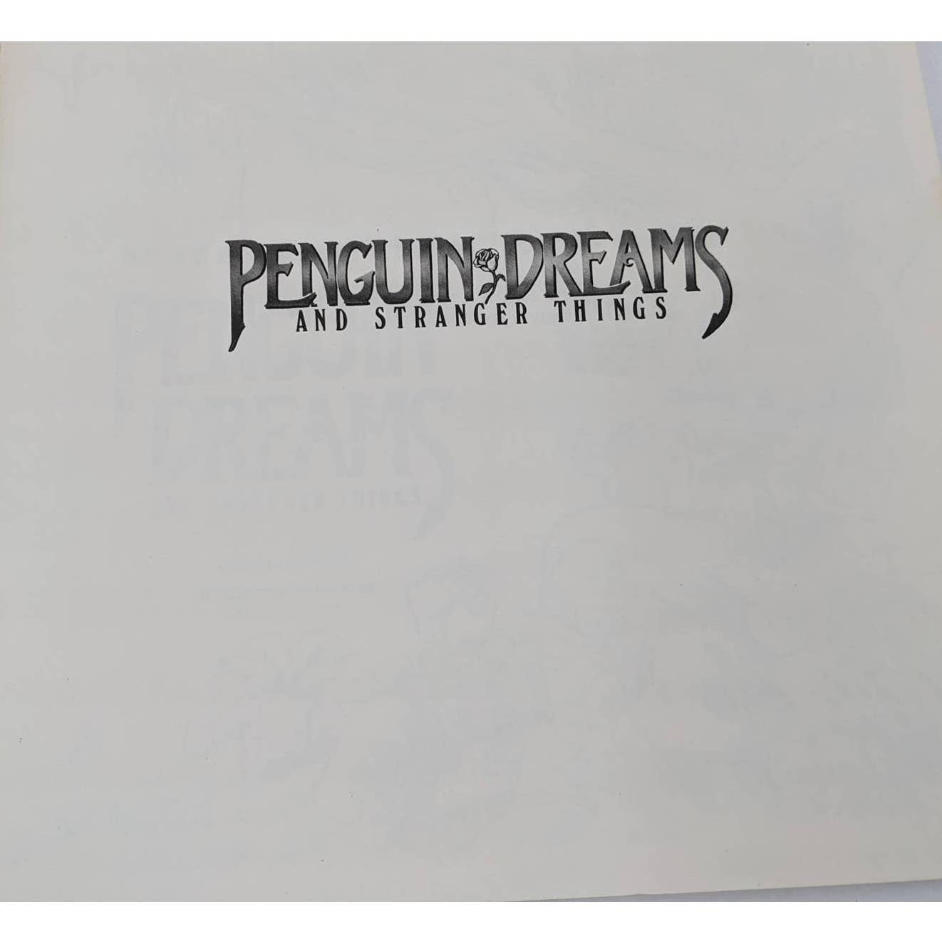 Penguin Dreams Stranger Things By Berke Breathed Paperback First Edition 1985