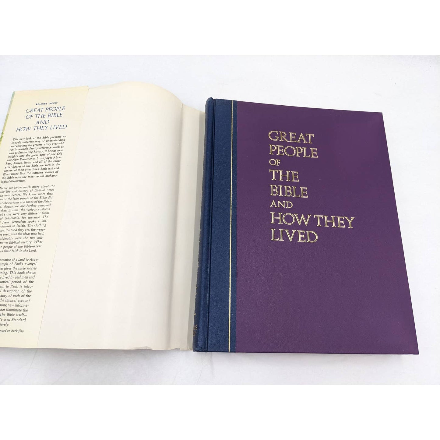 Great People Of The Bible And How They Lived Readers Digest 1974
