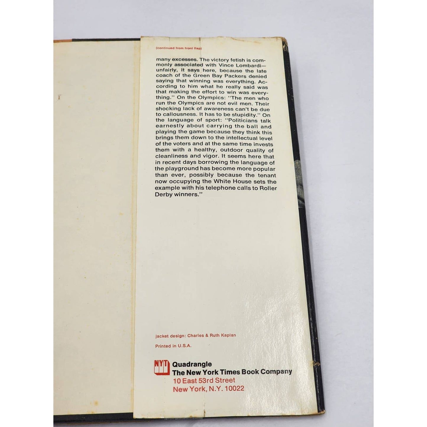 Strawberries In The Wintertime Sporting World Of Red Smith Vintage 1974