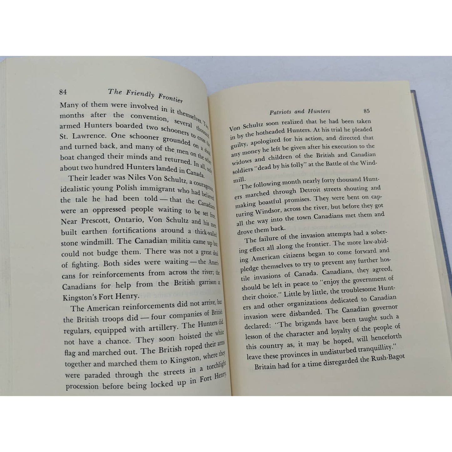 Friendly Frontier Story Canadian-American By EP Meyer Vintage First Edition 1962