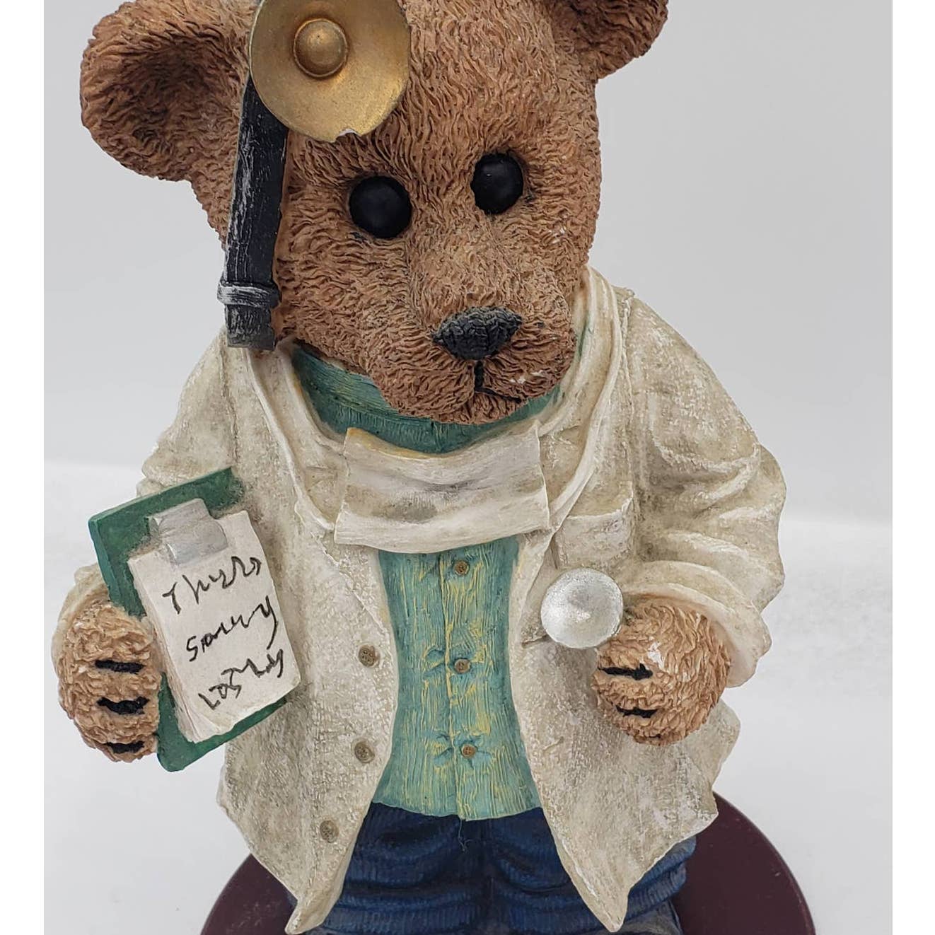 Vintage Doctor Teddy 100th Anniversary of Teddy Bear 1902-2002 9" Tall