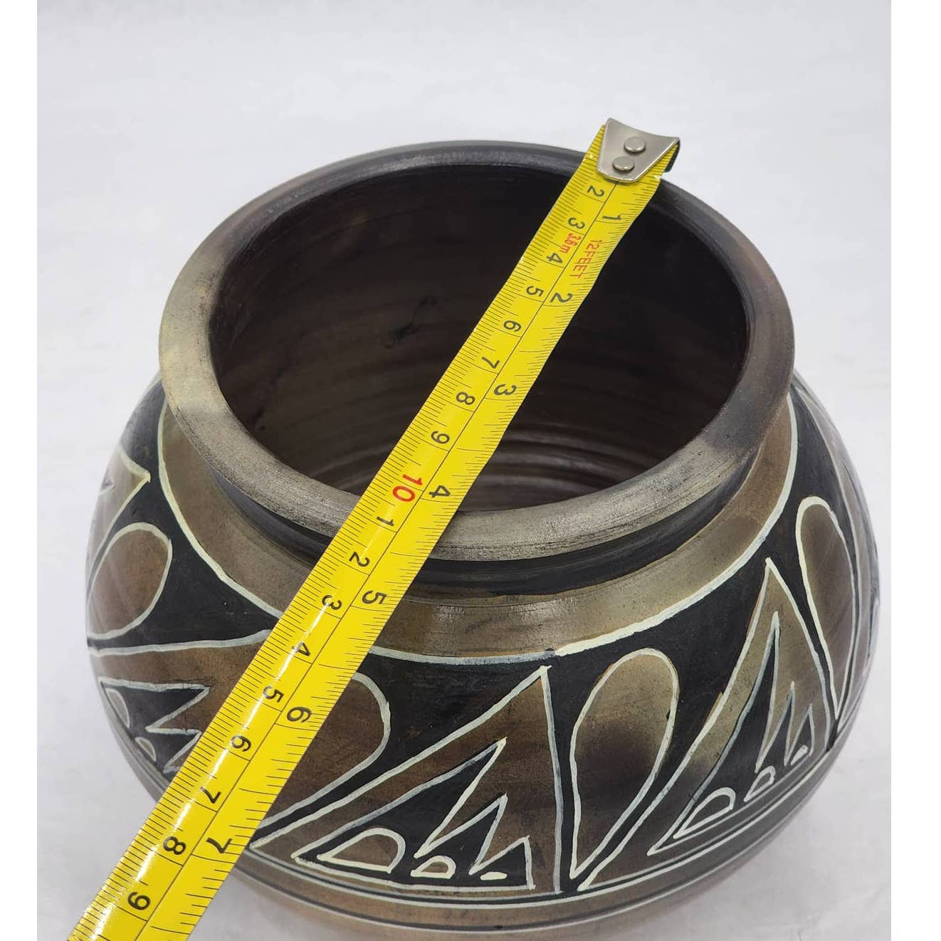 Native American Style Mid-East Chinese Ceramic Pottery Handformed Allen Omarzu