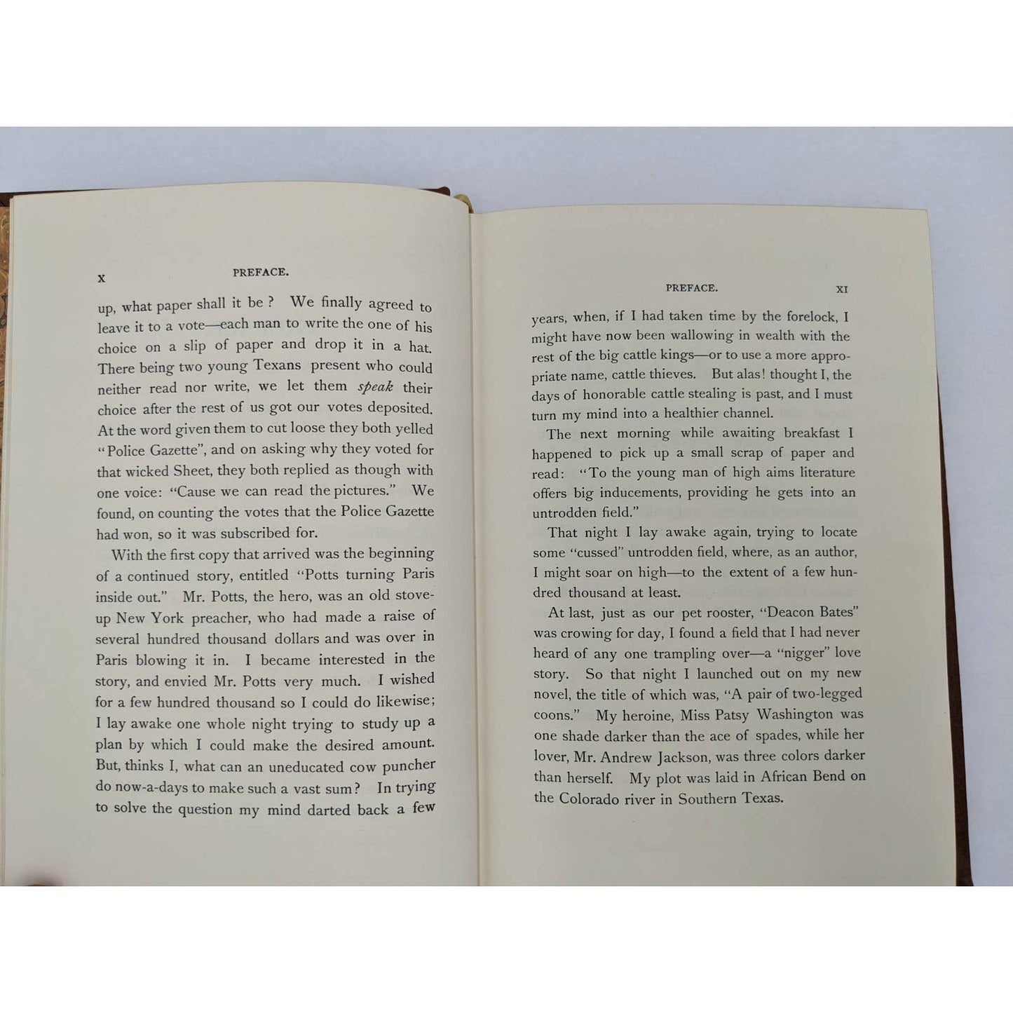 A Texas Cow Boy By Chas A. Siringo Vintage Autobiography Classics Old West