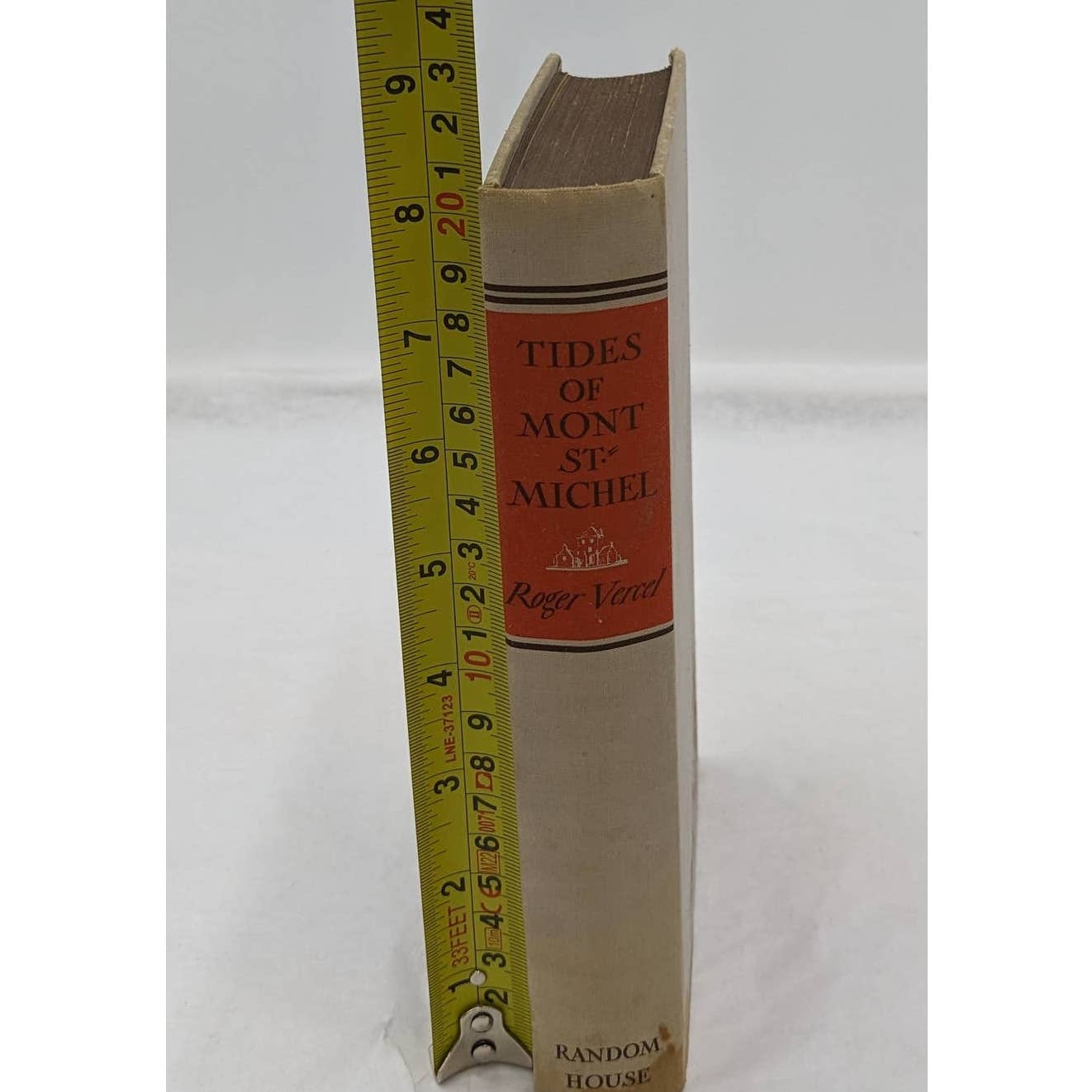 Tides Of Mont St. Michel By Roger Vercel Vintage Book First Printing 1938