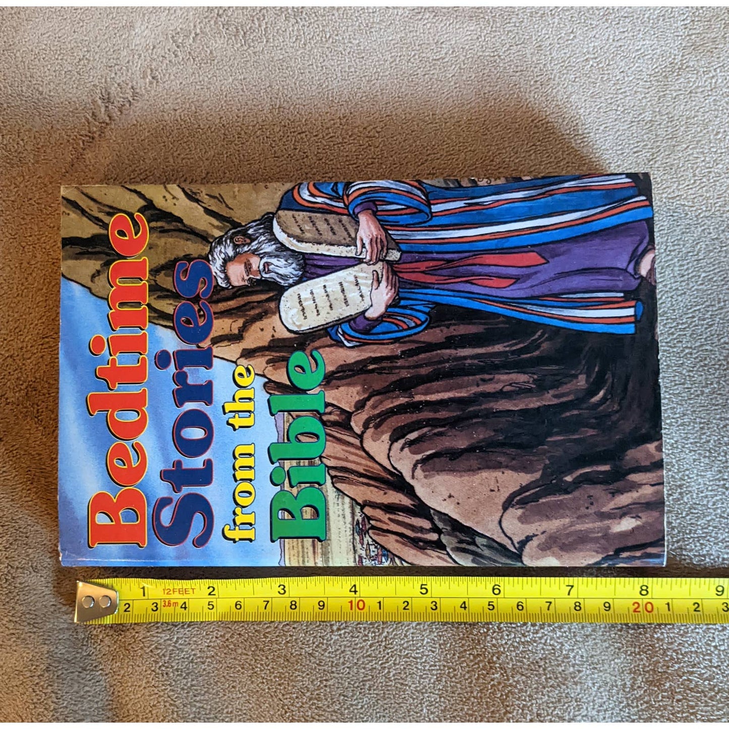 Bedtime Stories From The Bible -Jesse Lyman Hurlbut Vintage 1994 Childrens Bible