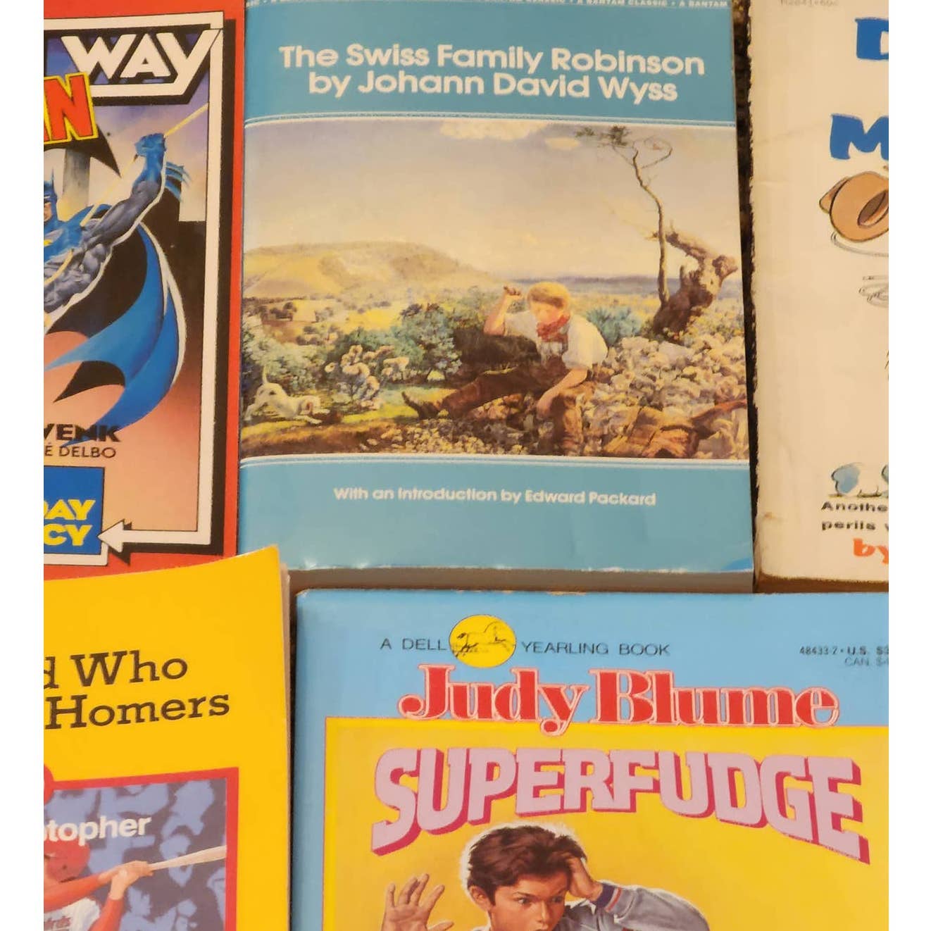 Kids Childrens Books Judy Blume Novels Mixed Lot 16 With Dell Yearling Books