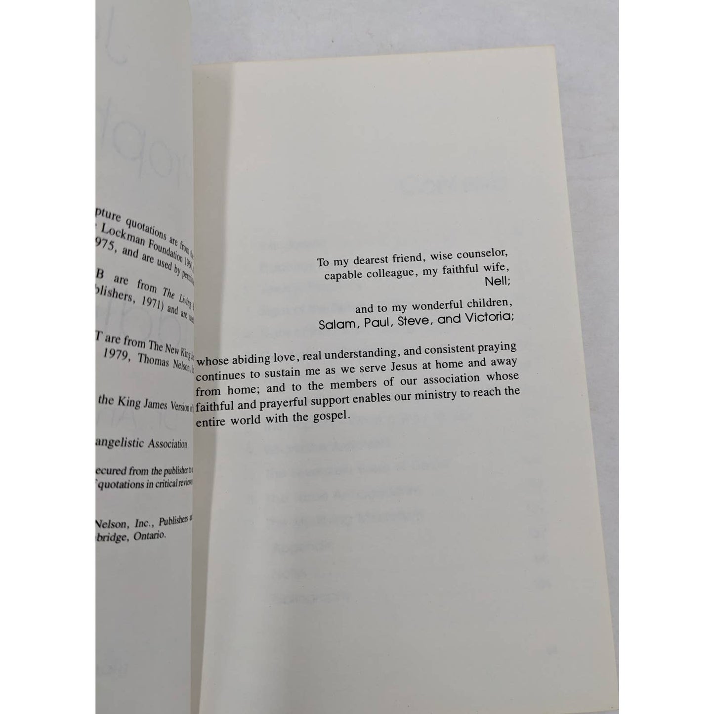 Jesus, Prophecy, And The Middle East By Dr. Anis A. Shorrosh Vintage Paperback