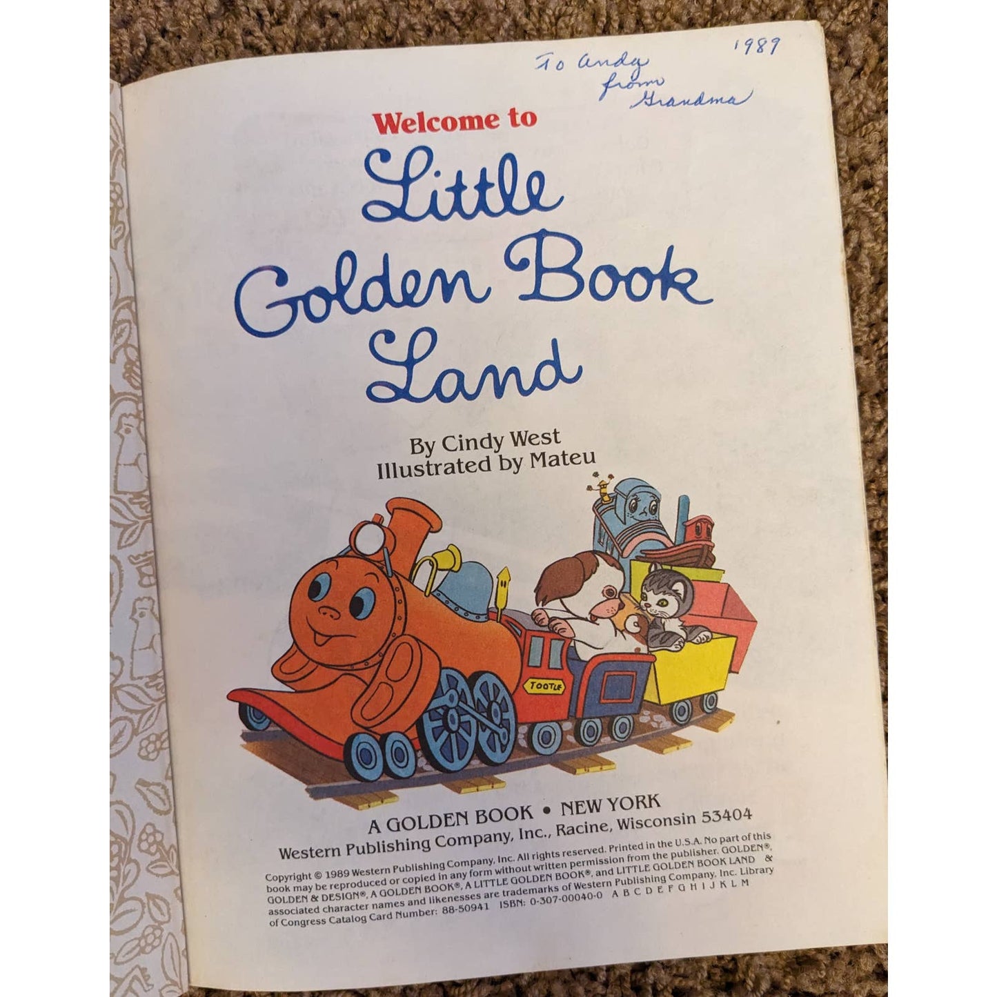 Little Golden Book Night Before Christmas Nursery Tales Muppet Babies Childrens