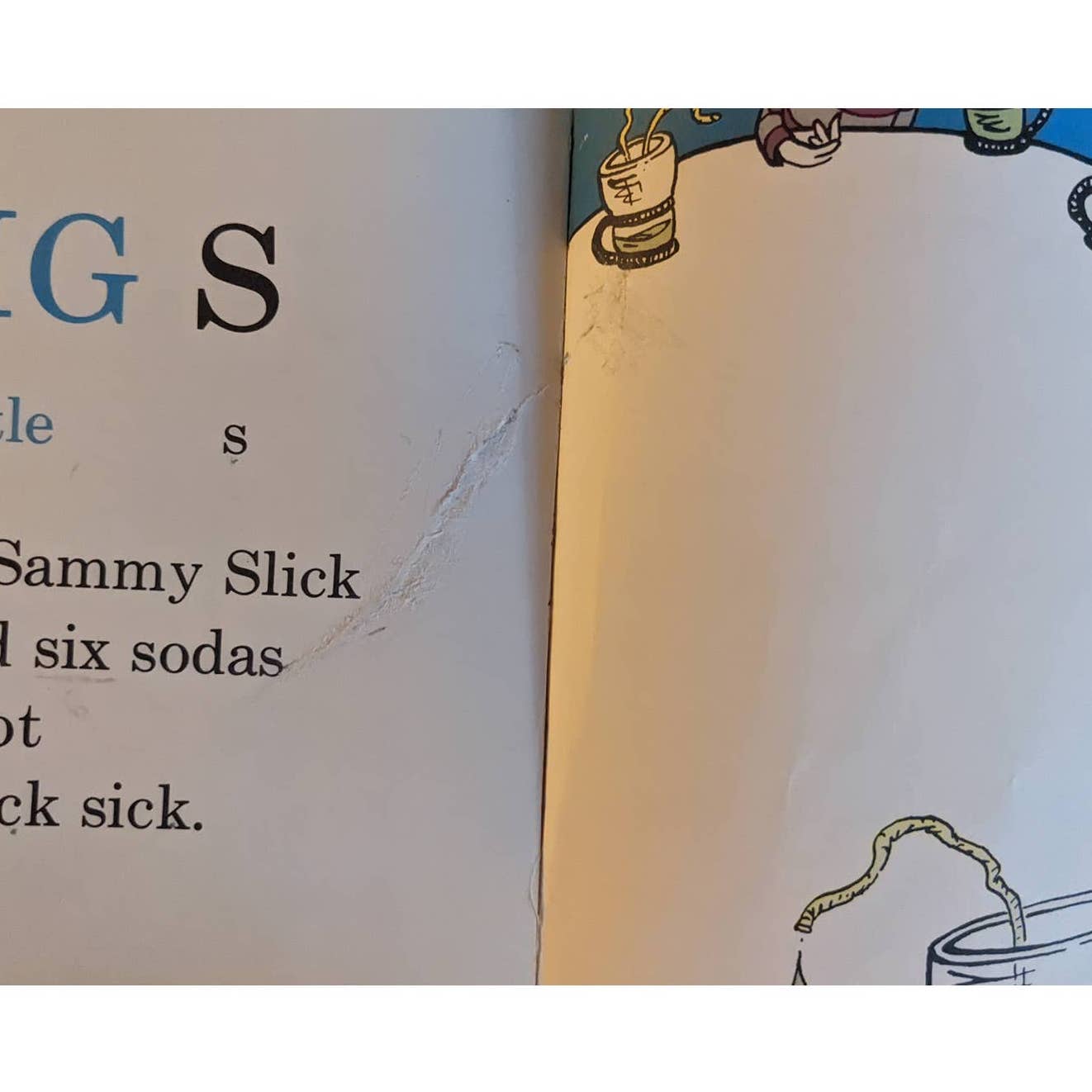 Vintage 1960s Lot 5 Childrens Dr. Seuss Beginner Books Sleep, ABC, Green Eggs