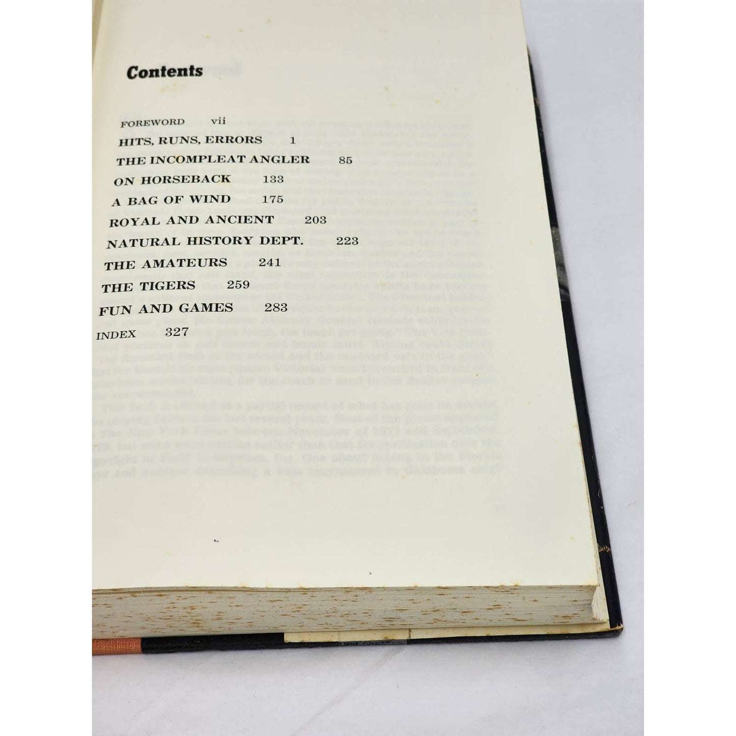 Strawberries In The Wintertime Sporting World Of Red Smith Vintage 1974