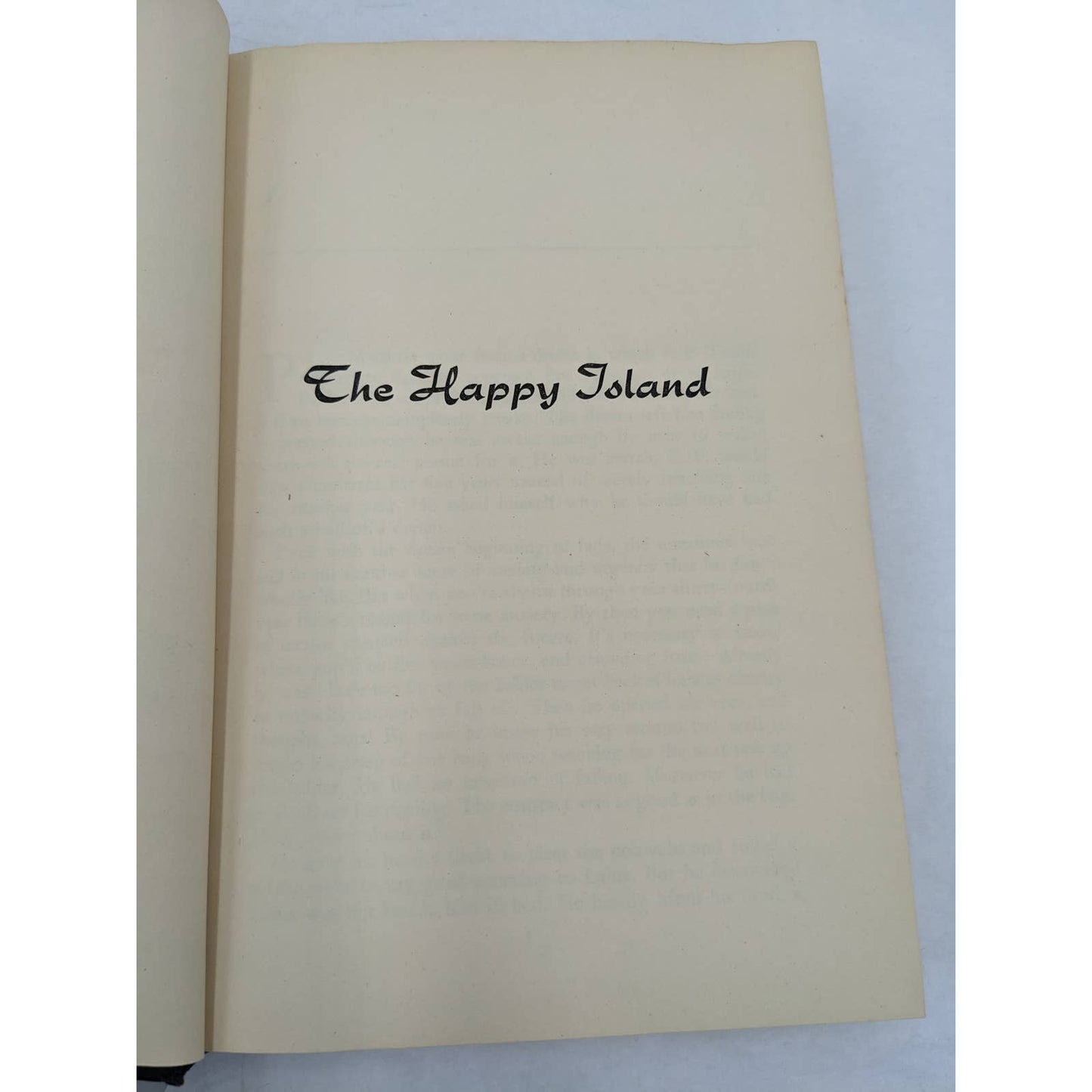 The Happy Island By Darwin Teilhet Hardcover First Printing Vintage Novel 1950