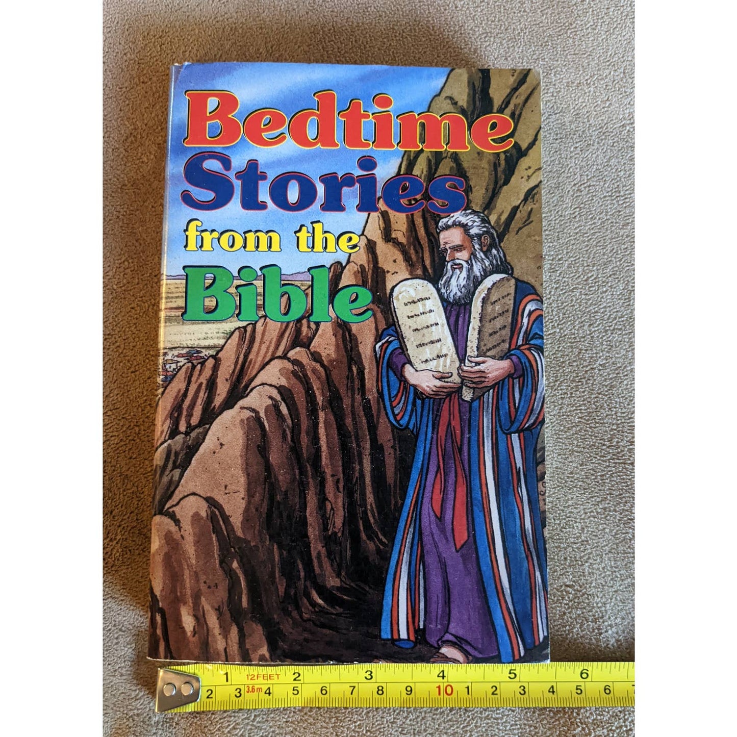 Bedtime Stories From The Bible -Jesse Lyman Hurlbut Vintage 1994 Childrens Bible