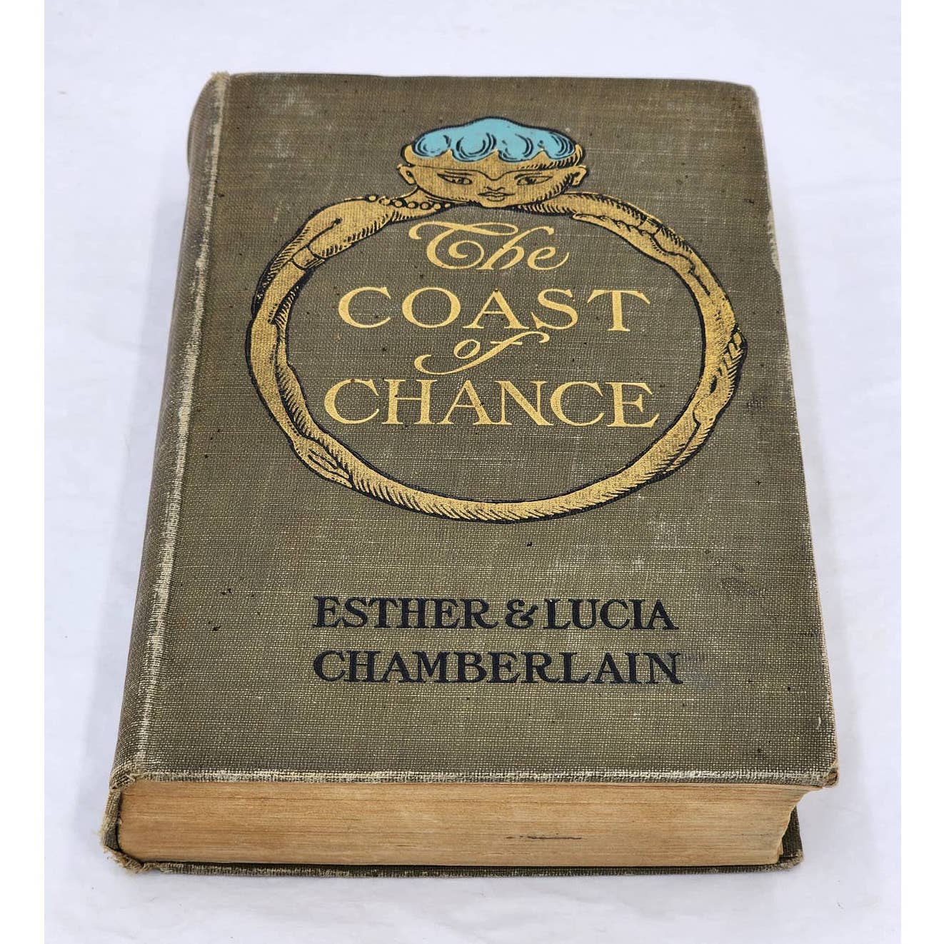 The Coast Of Chance By Esther & Lucia Chamberlain Antiquarian Vintage 1908