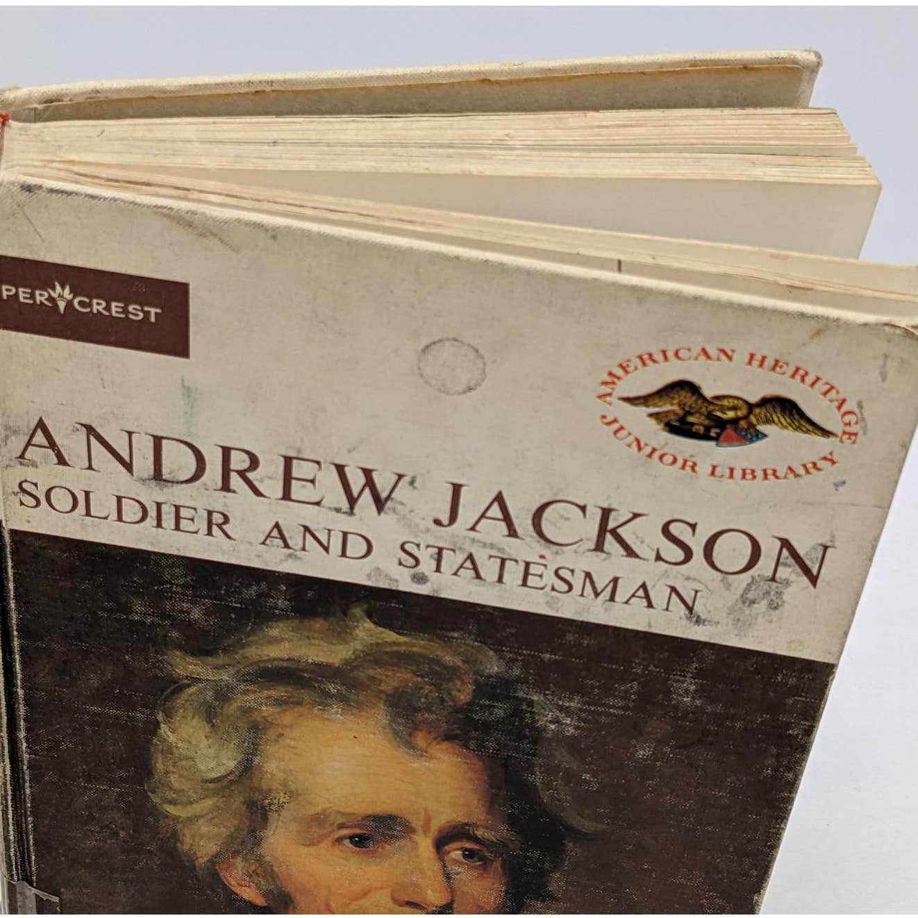 Andrew Jackson Soldier Statesman American Heritage Junior Vintage Childrens 1963