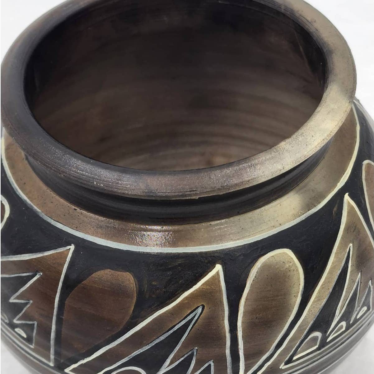 Native American Style Mid-East Chinese Ceramic Pottery Handformed Allen Omarzu