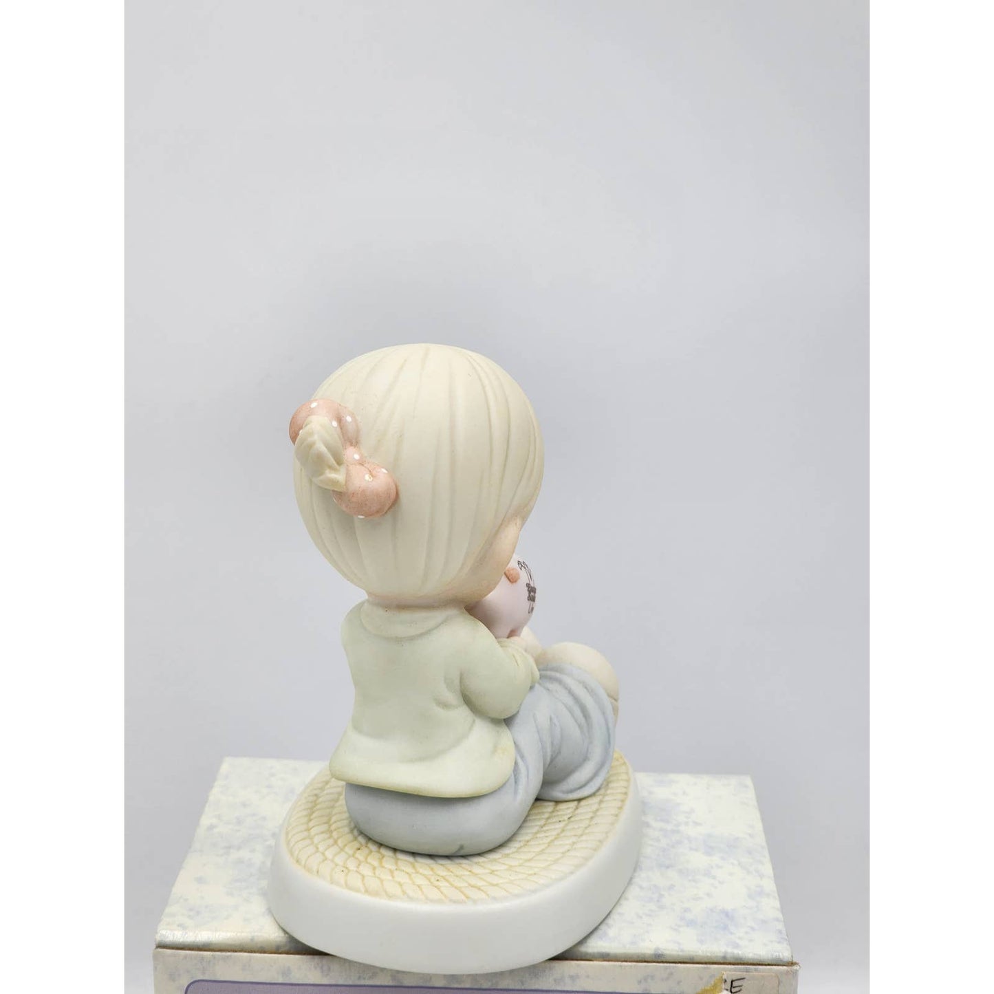 Precious Moments Figurine You Can Always Count On Me Vintage W/Box Tags