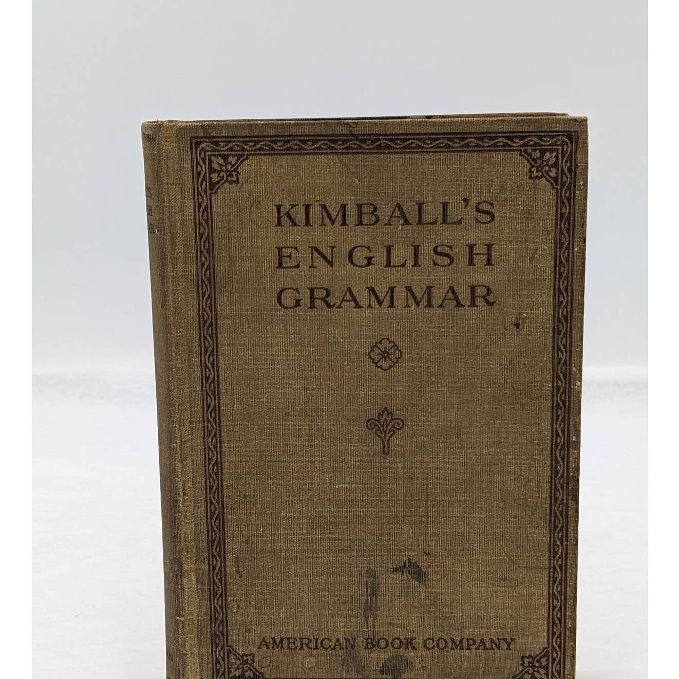 Kimballs English Grammar By Lillian Kimball Antiquarian Teaching Education 1912
