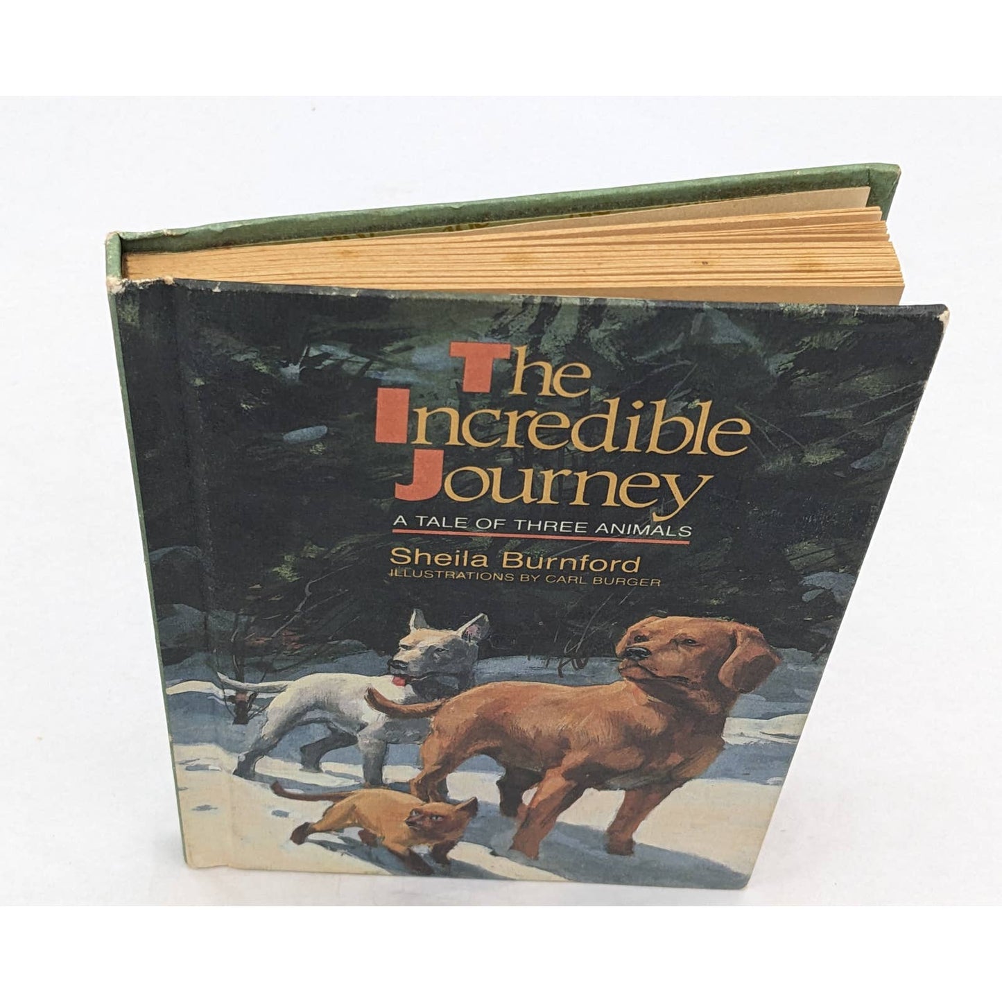 Incredible Journey A Tale Of Three Animals By Sheila Burnford Vintage Novel 1961