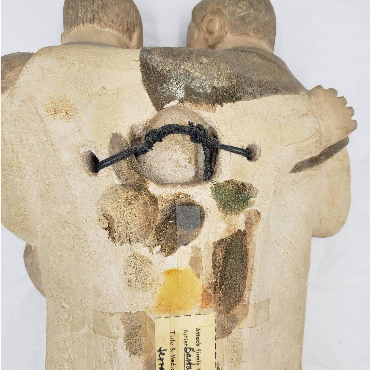Hanging Original Artwork Terracotta Sculpture Lima Peru 1600 South America 15"