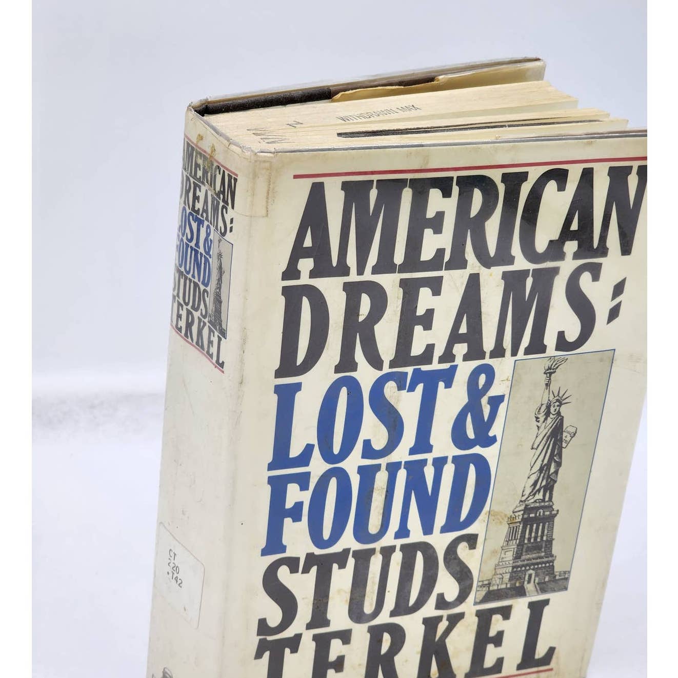 American Dreams Lost & Found By Studs Terkel First Edition Vintage 1980