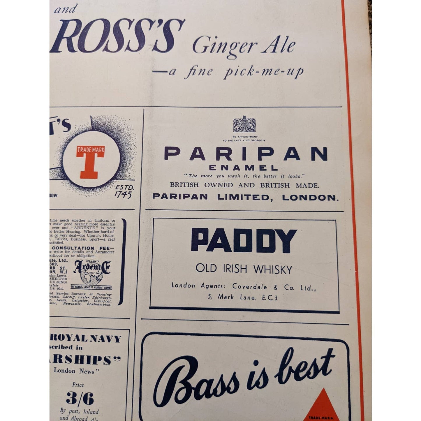 Vintage Illustrated London News Magazine Issue History August 17, 1940