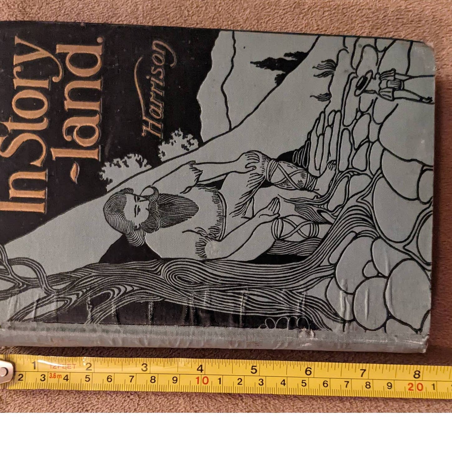 Vintage In Story Land Book Elizabeth Harrison Childrens Stories Written in 1895