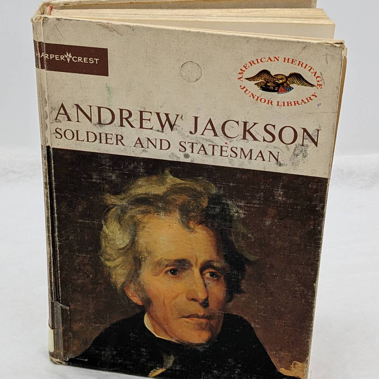 Andrew Jackson Soldier Statesman American Heritage Junior Vintage Childrens 1963