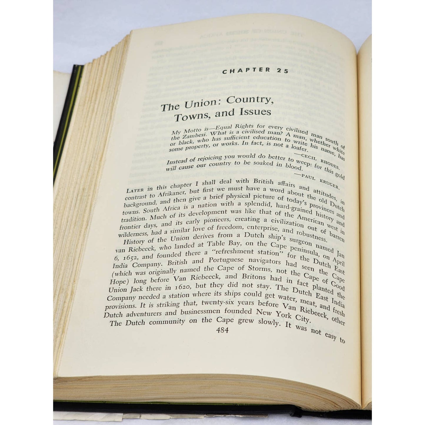 Inside Africa By John Gunther Vintage Book Travel 1955