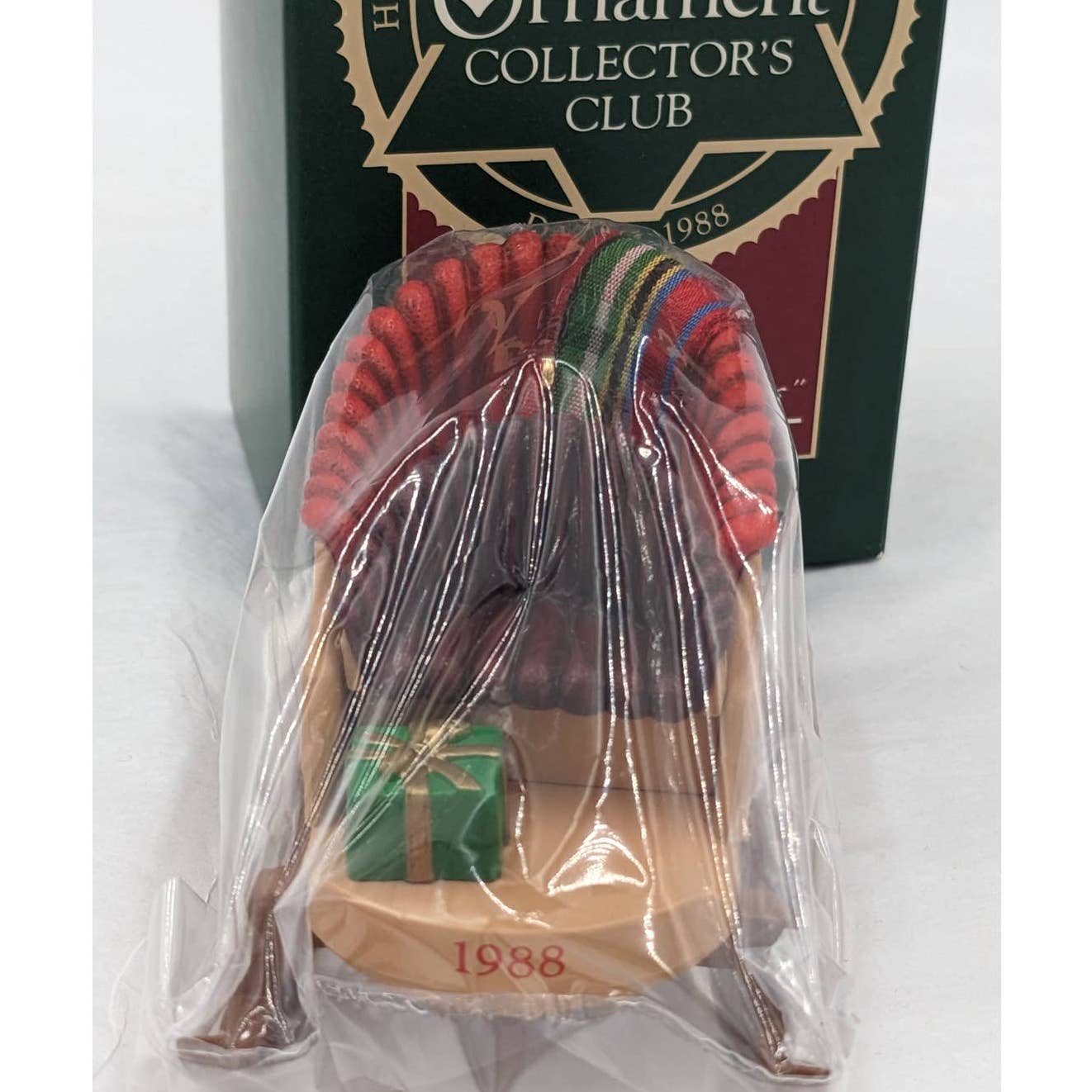 Hallmark Ornaments Vintage Noelle Christmas Is Peaceful Sleighful Of Dreams Box