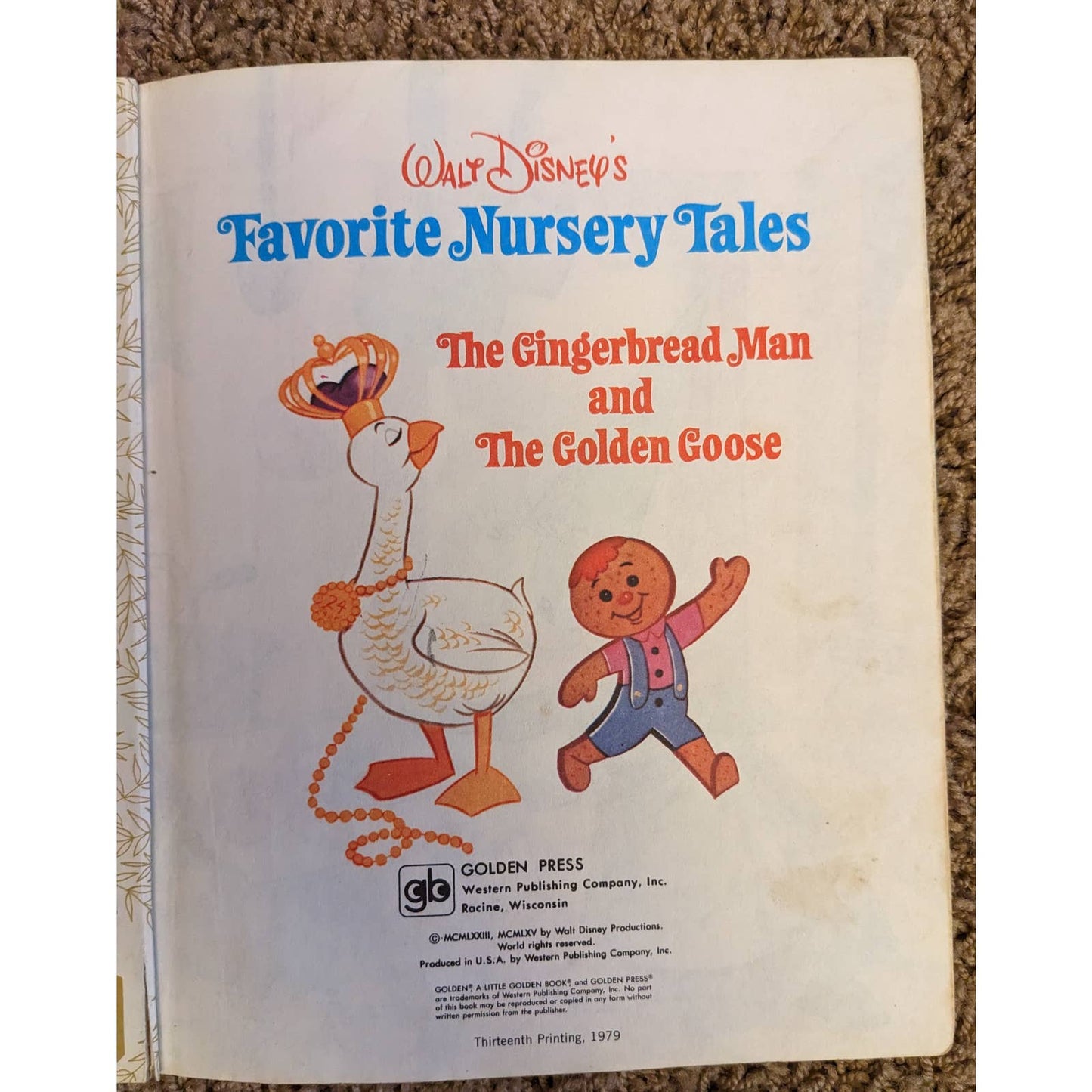 Little Golden Book Night Before Christmas Nursery Tales Muppet Babies Childrens