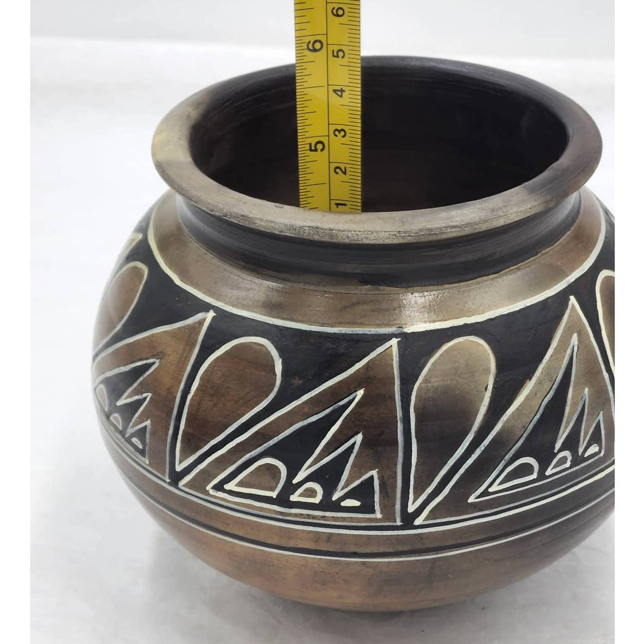 Native American Style Mid-East Chinese Ceramic Pottery Handformed Allen Omarzu