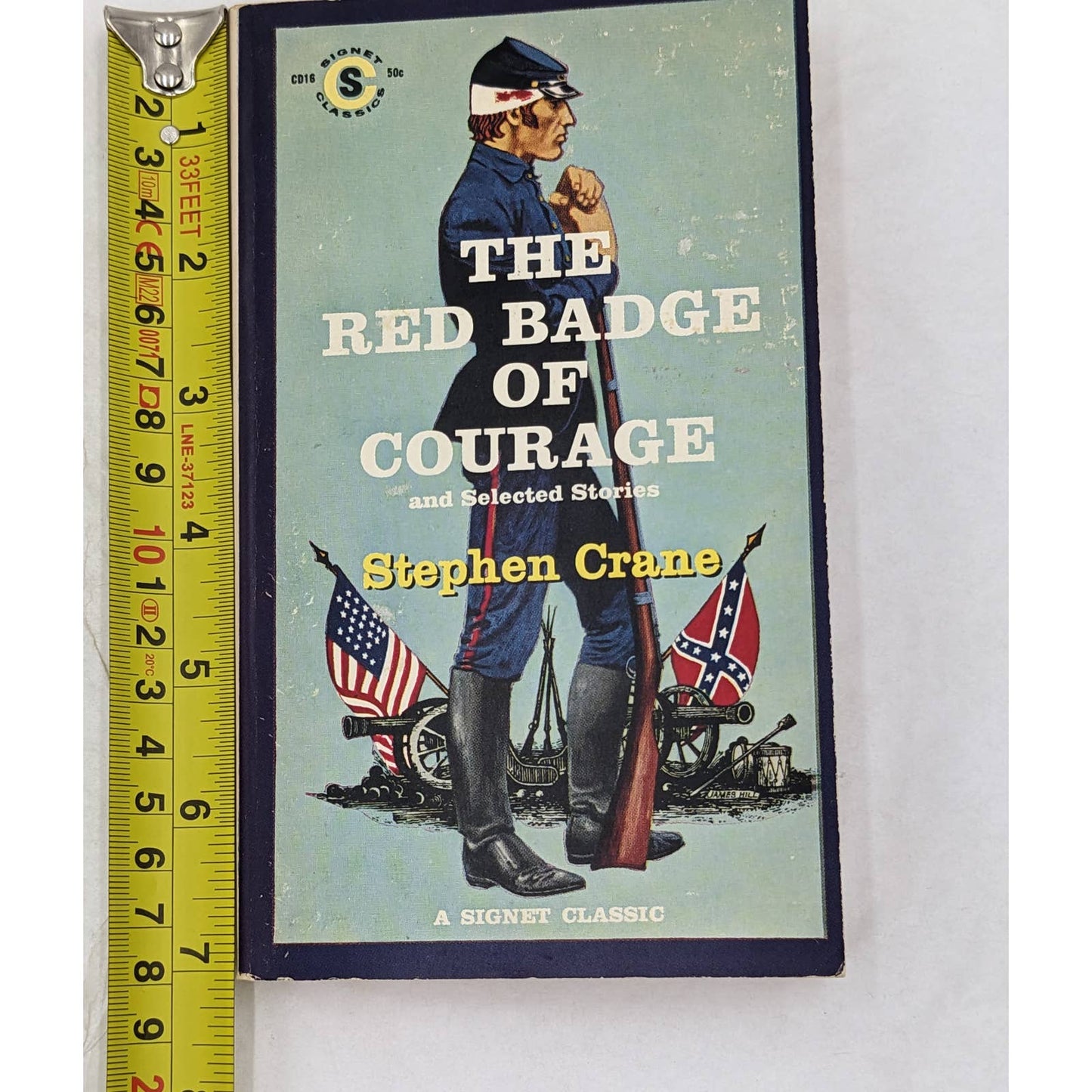 The Red Badge Of Courage By Stephen Crane Civil War Novel Vintage Paperback 1961