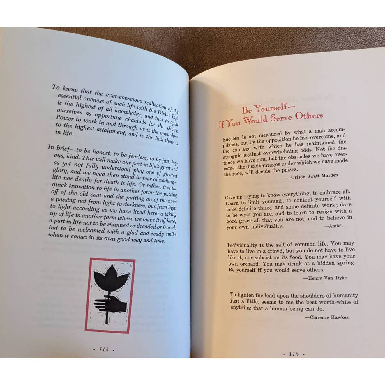 Vintage 1963 Words of Inspiration Writings From the Past to Brighten the Present