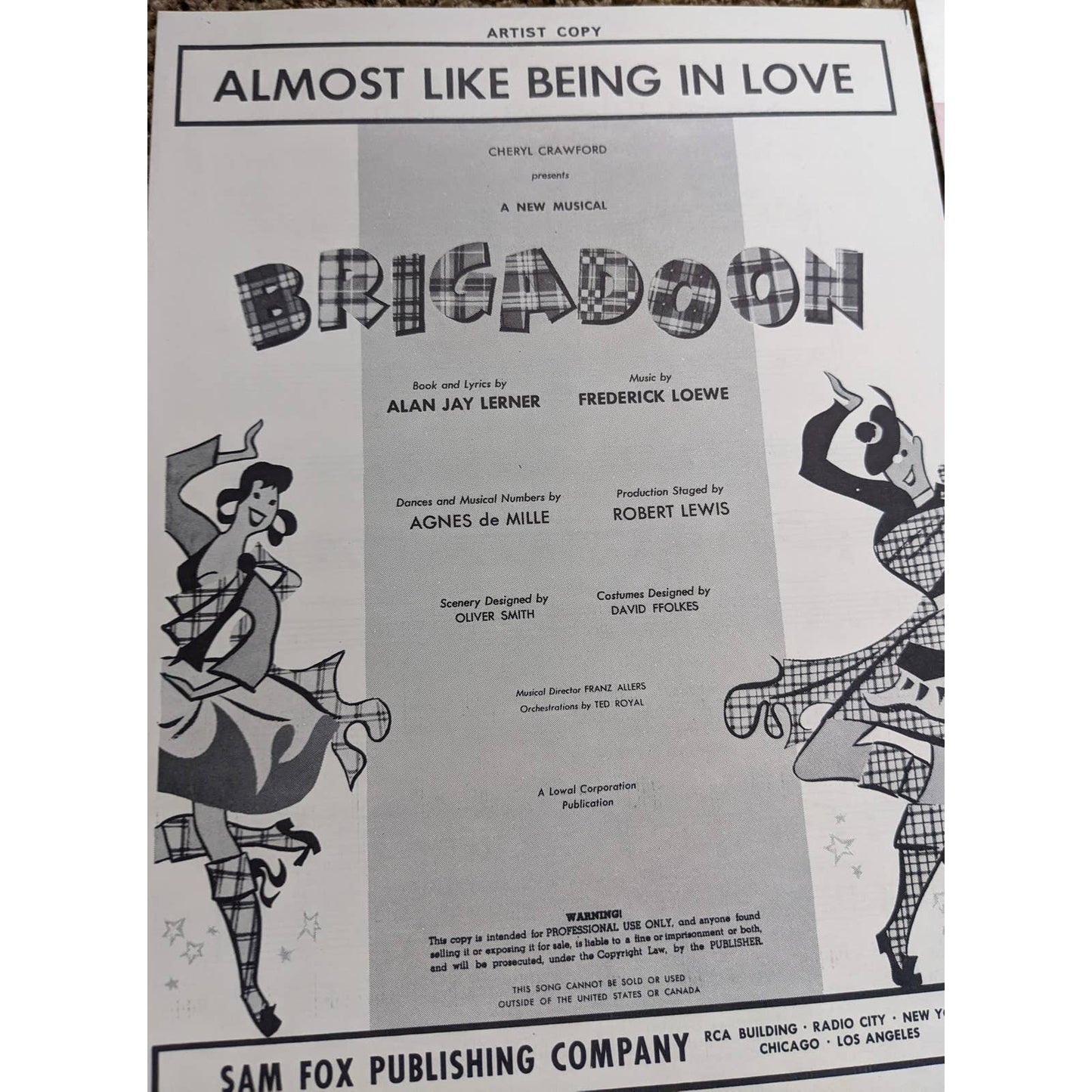 Vintage Lot Sheet Music 1920s-1960s Ramblin Rose, Land of Broken Dreams