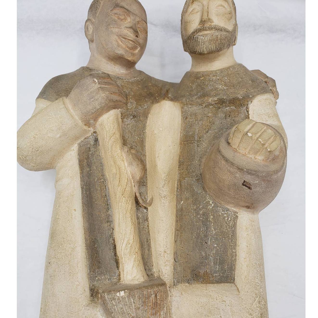 Hanging Original Artwork Terracotta Sculpture Lima Peru 1600 South America 15"