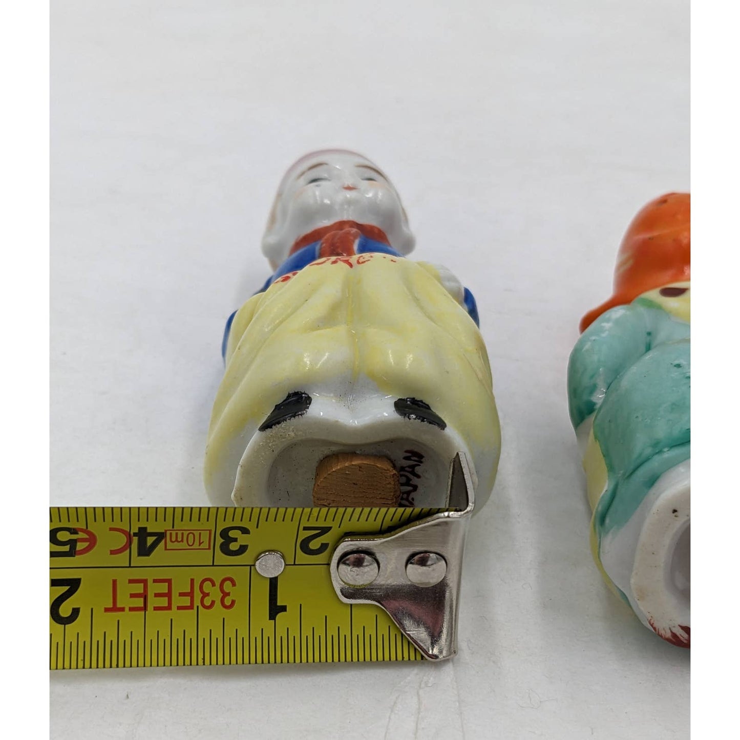 Vintage George And Mary Salt And Pepper Shaker Pair Set Adorable