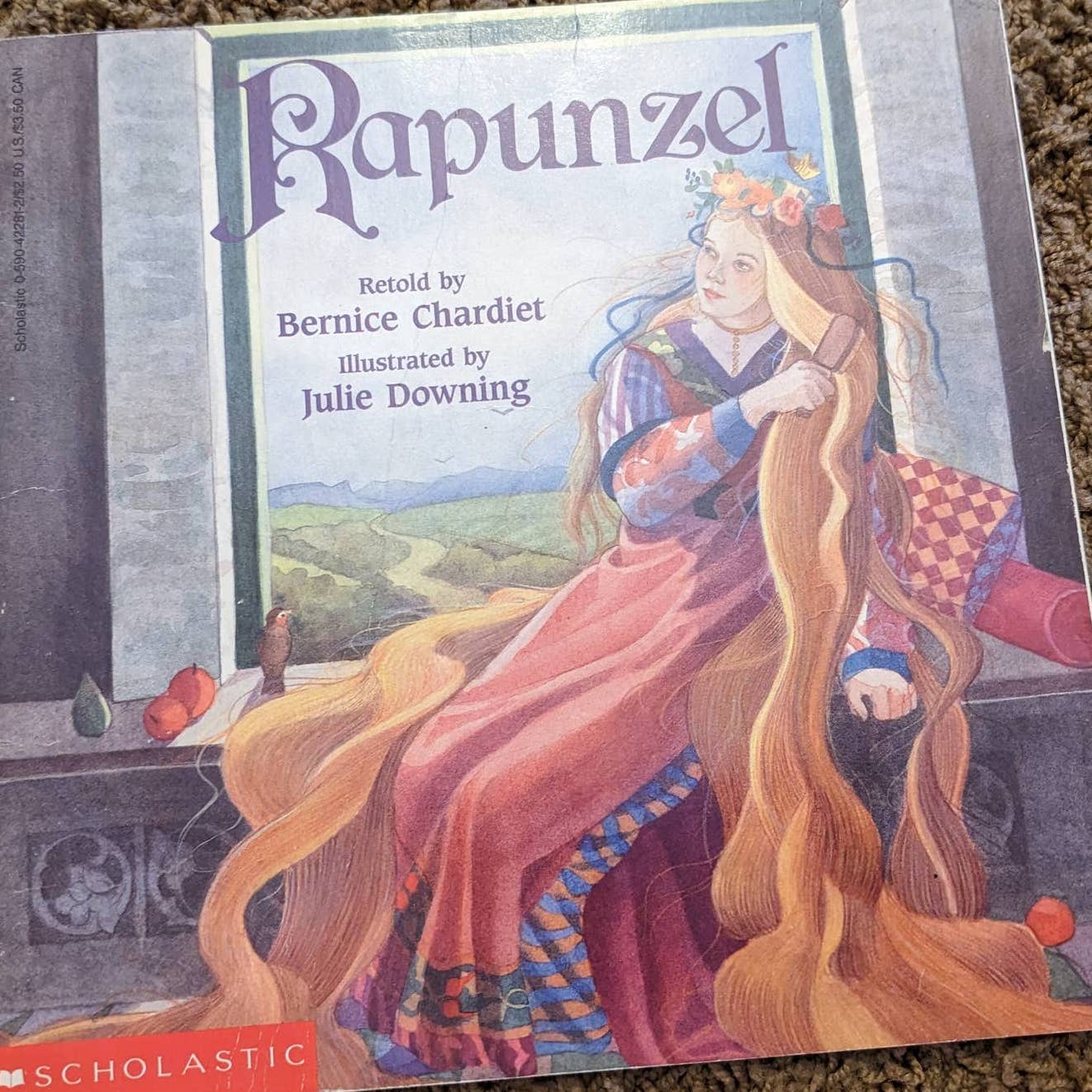 Classic Fairy Tales, Smelly Book, Rapunzel, Heidi, Lot Vintage Childrens Bedtime