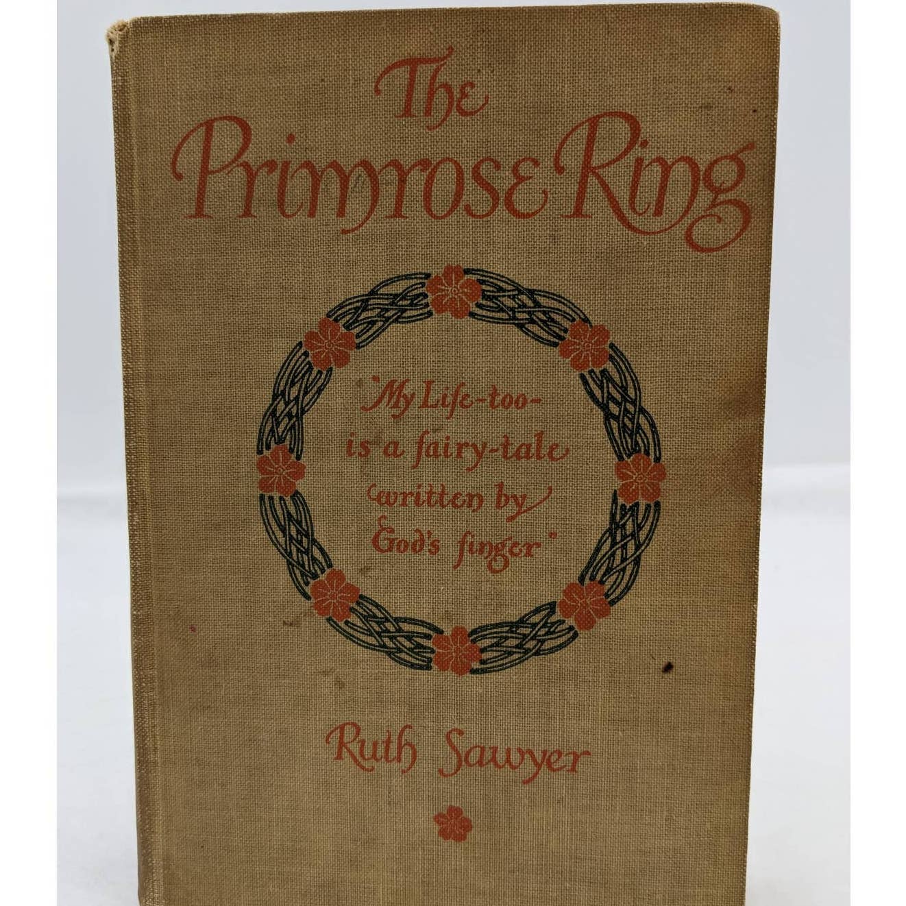 The Primrose Ring By Ruth Sawyer Antiquarian Book Novel Early Edition 1915