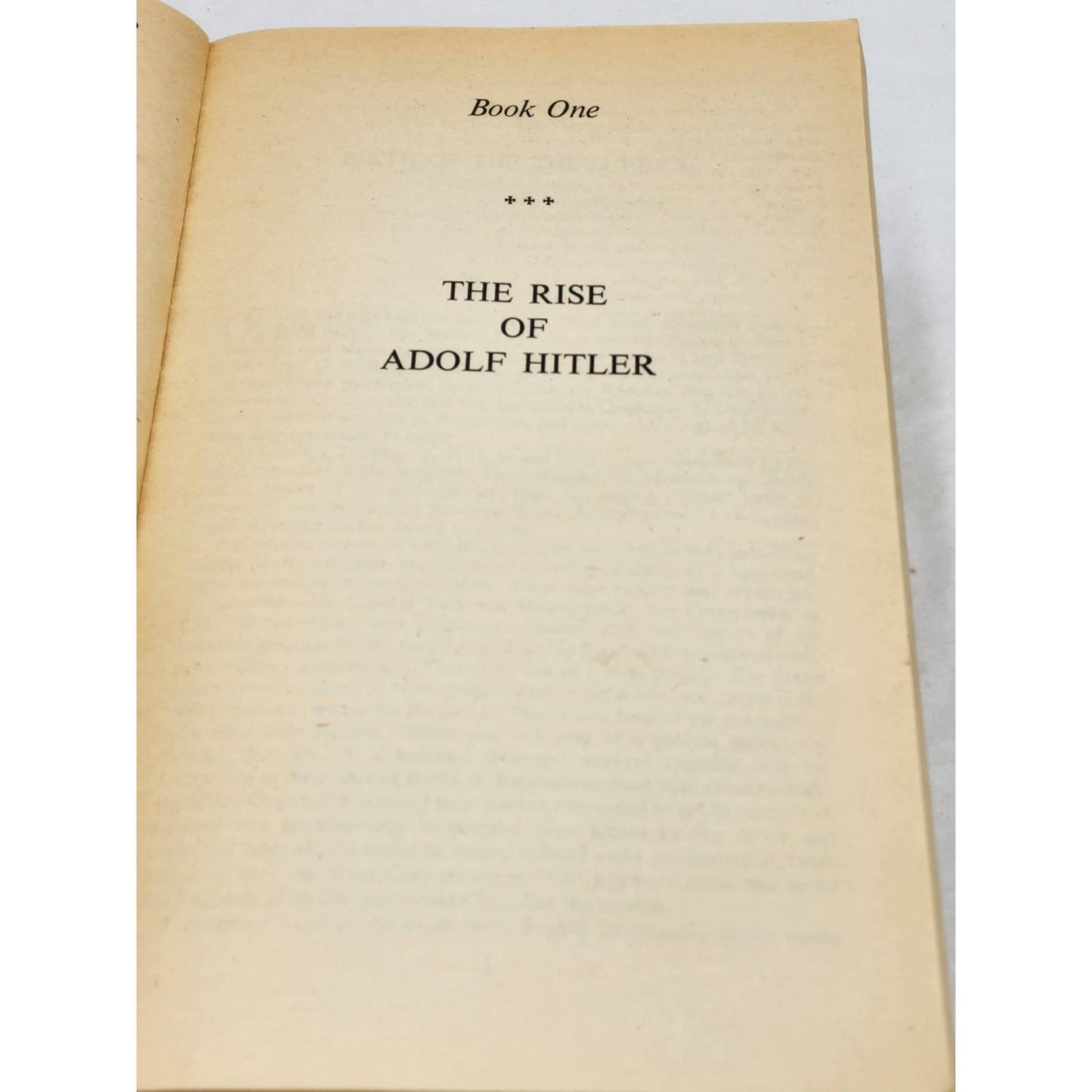 Rise And Fall Of Third Reich A History Of Nazi Germany By William L. Shirer 1960