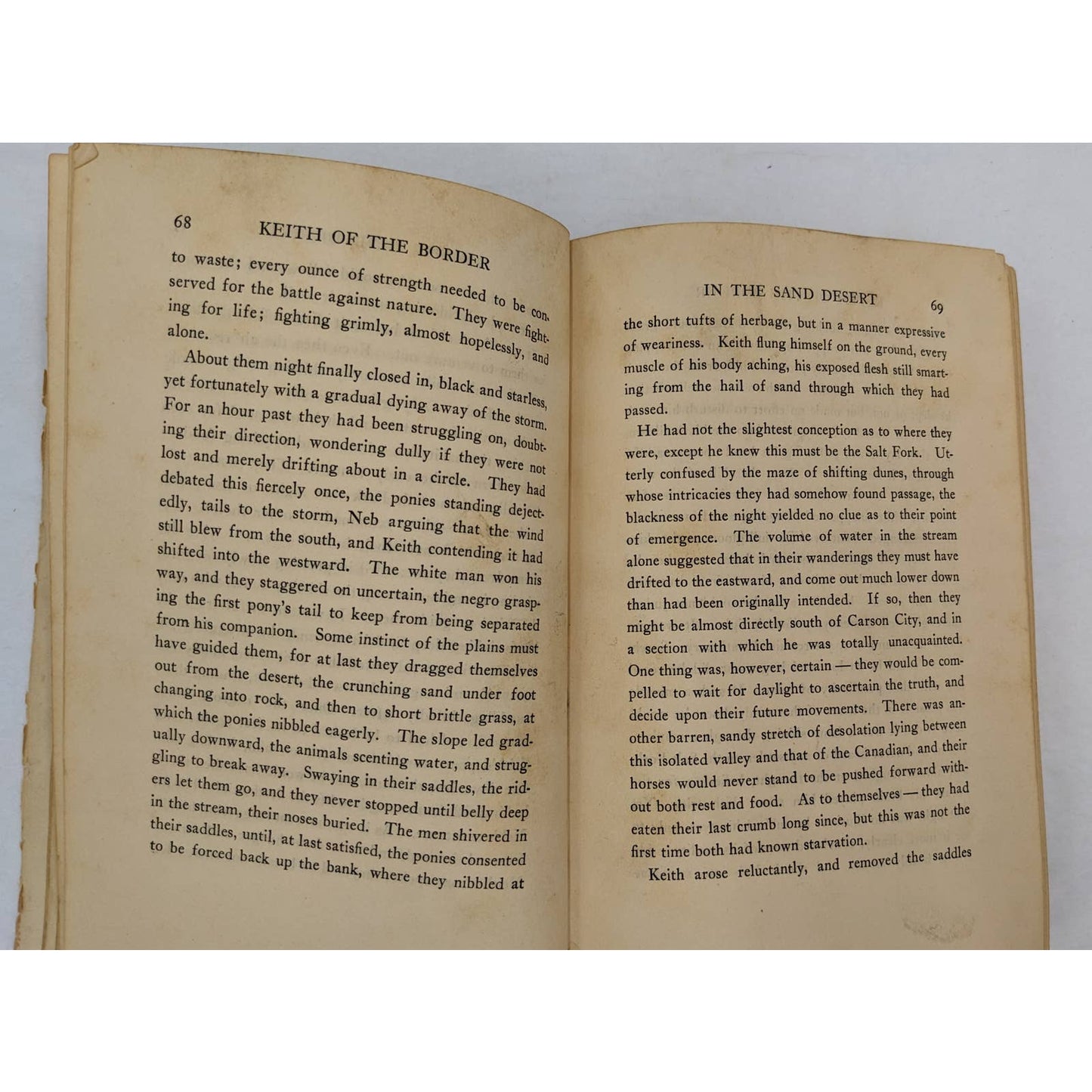 Keith Of The Border A Tale Of The Plains By Randall Parrish Antiquarian 1910