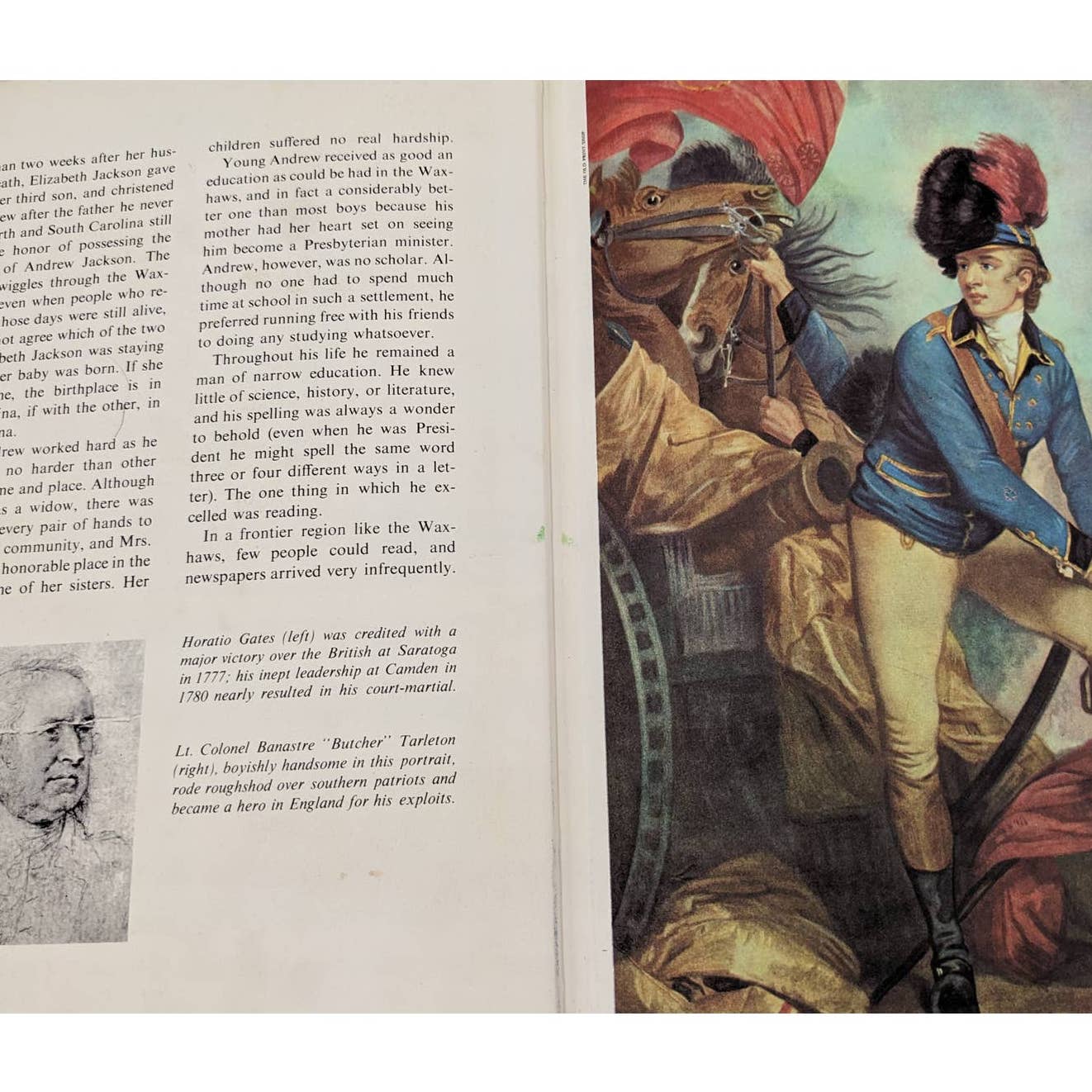 Andrew Jackson Soldier Statesman American Heritage Junior Vintage Childrens 1963