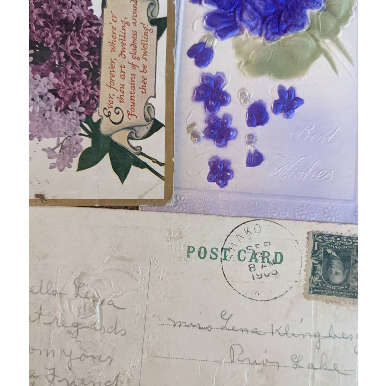 C1902-1912 Antique Postcard Lot 20+ Happy Birthday Greetings Best Wishes