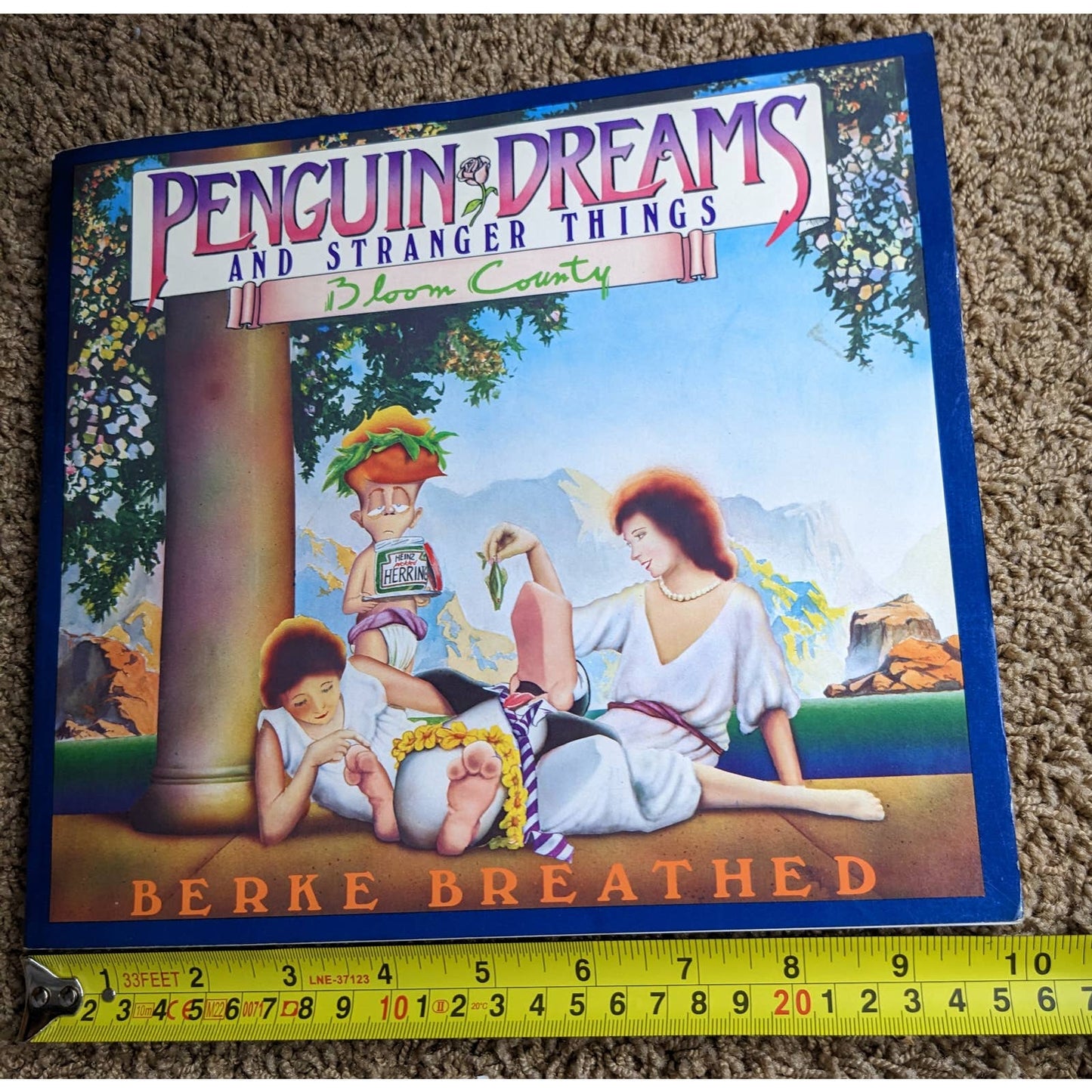 Penguin Dreams Stranger Things By Berke Breathed Paperback First Edition 1985