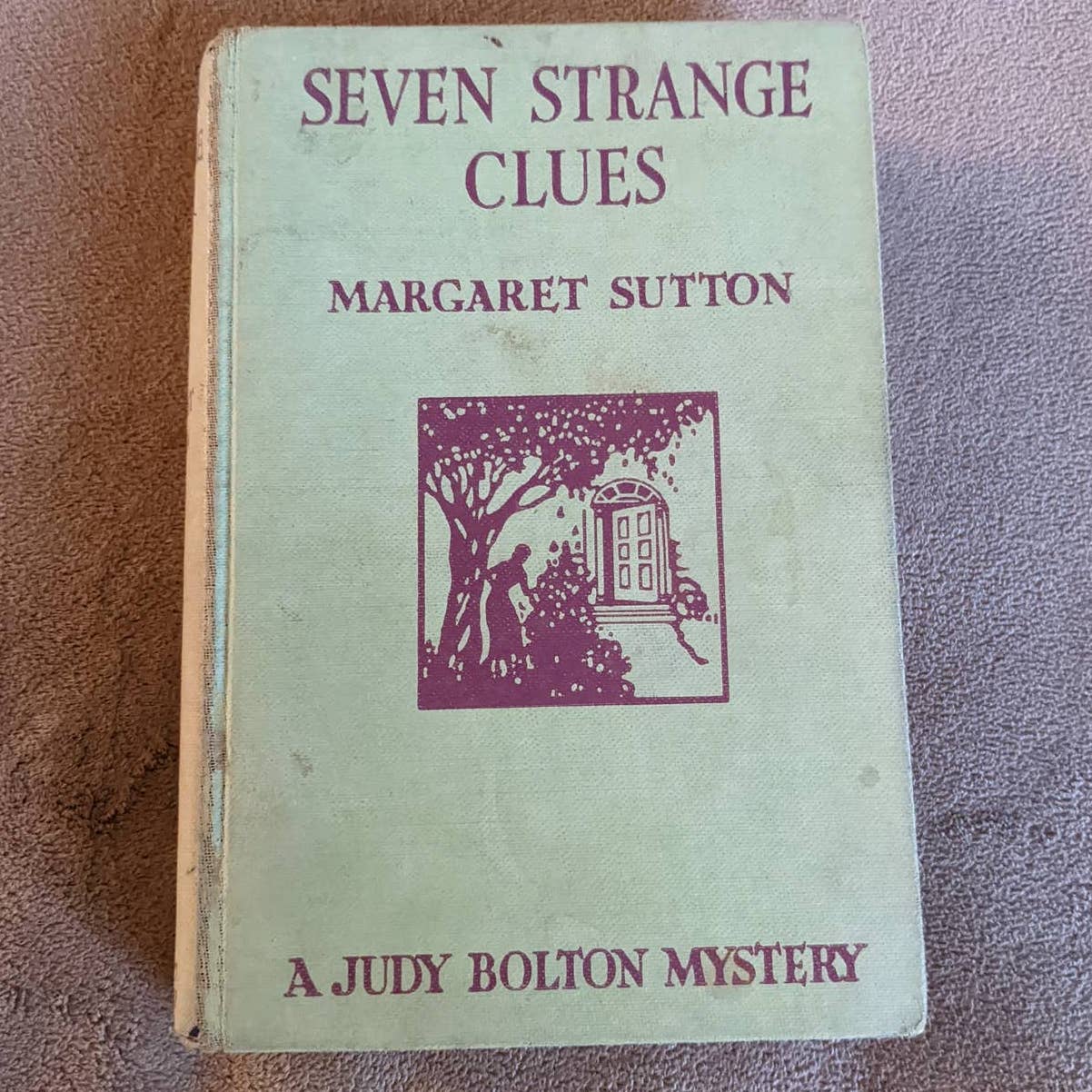 Vintage 1932 Seven Strange Clues:  A Judy Bolton Mystery By Margaret Sutton